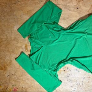 Nike Bright Green Athletic Top
